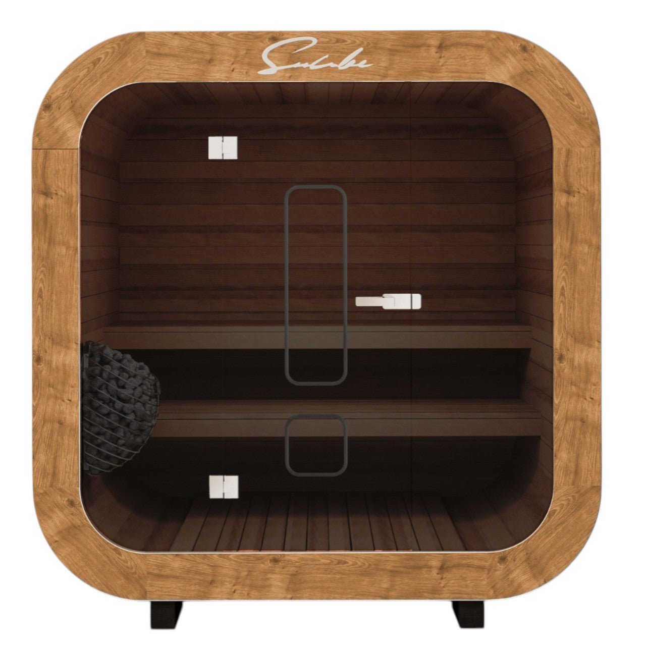 Suncube S 2 Person Outdoor Sauna - Heracles Wellness