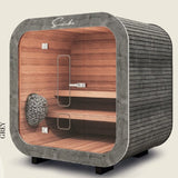 Suncube S 2 Person Outdoor Sauna - Heracles Wellness