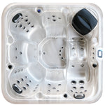 Jaquar Polaris Hot Tub Spa 6 Seater plan view