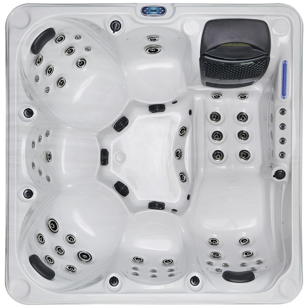 Orca Leisure Swanboro X 6 Person Hot Tub top view
