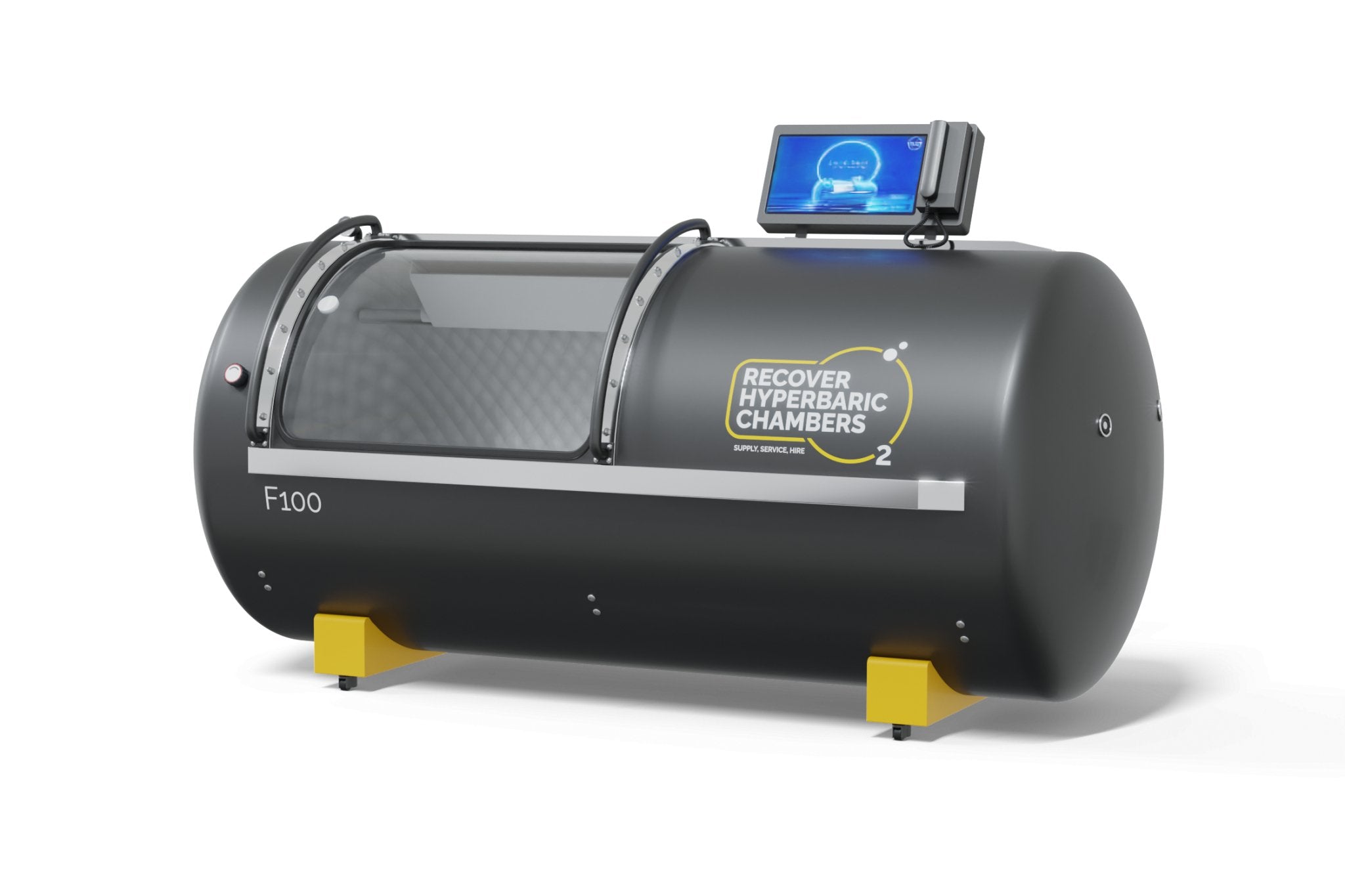 Recover Hyperbaric Chamber F100 Steel - Heracles Wellness