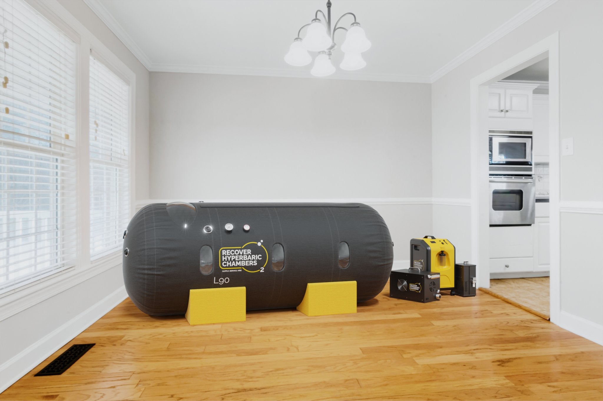 Portable hyperbaric clearance chamber