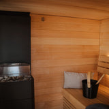 Saunum AirCube Terrace Outdoor Sauna 4 Seater - Heracles Wellness